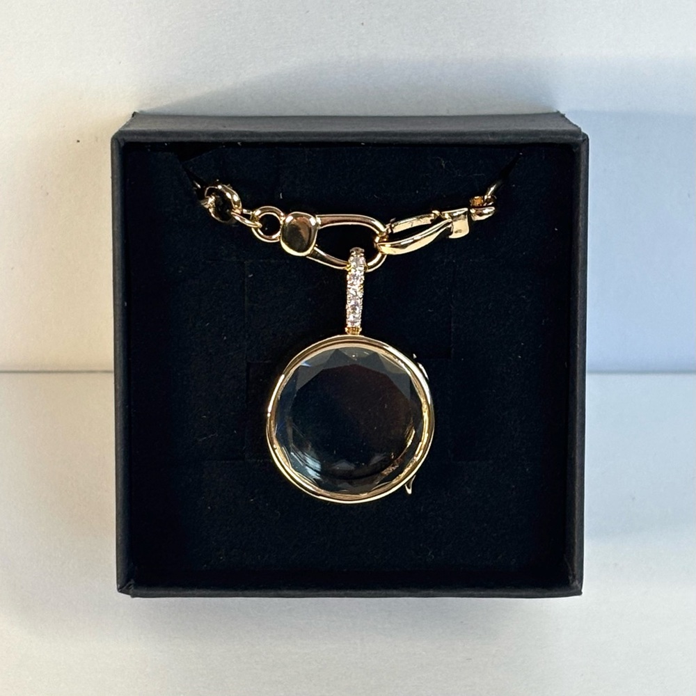 The OG round locket (empty)